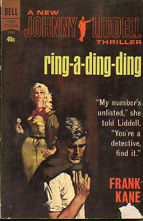 A NEW JOHNNY LIDDELL THRILLER. RING-A-DING-DING.