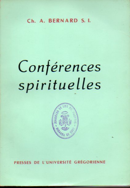 CONFRENCES SPIRITUELLES.