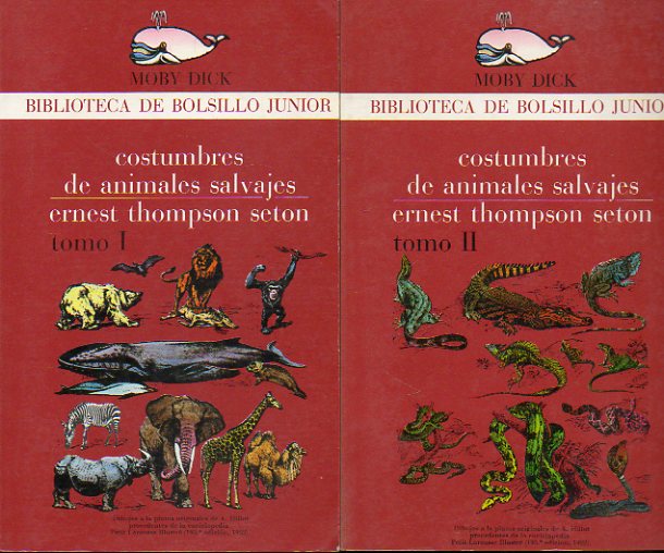 COSTUMBRES DE LOS ANIMALES SALVAJES. 2 vols.