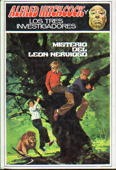 ALFRED HITCHCOCK Y LOS TRES INVESTIGADORES. 16. MISTERIO DEL LEN NERVIOSO. Ilustrs. de Escolano.