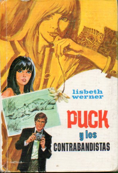 PUCK Y LOS CONTRABANDISTAS. Ilustraciones de R. Cortiella.