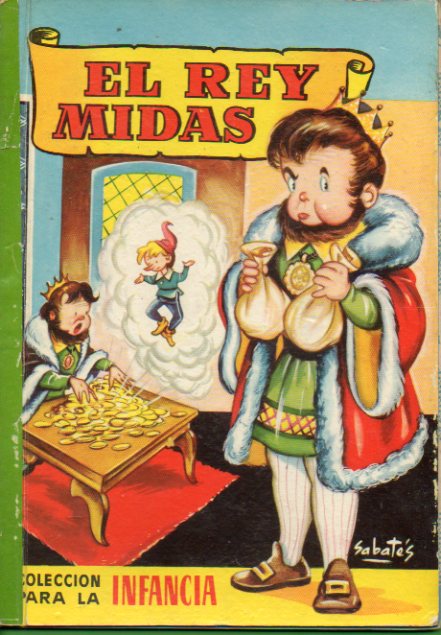 EL REY MIDAS. Ilustraciones de Mara Barrera Castell.