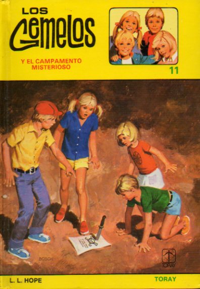 LOS GEMELOS Y EL CAMPAMENTO MISTERIOSO. Ilustrs. de A. Borrell. 4 ed.