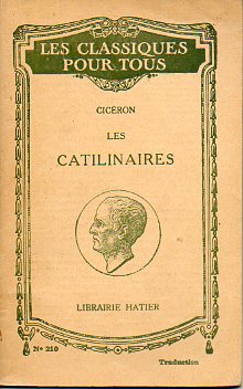 LES CATILINAIRES.