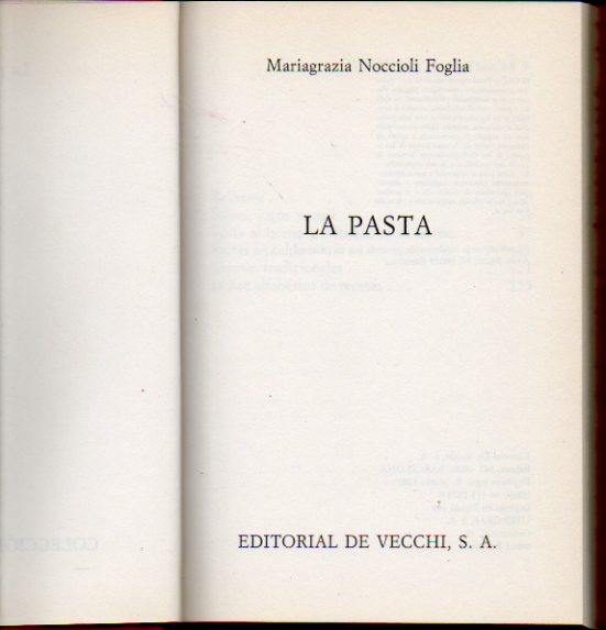 LA PASTA.