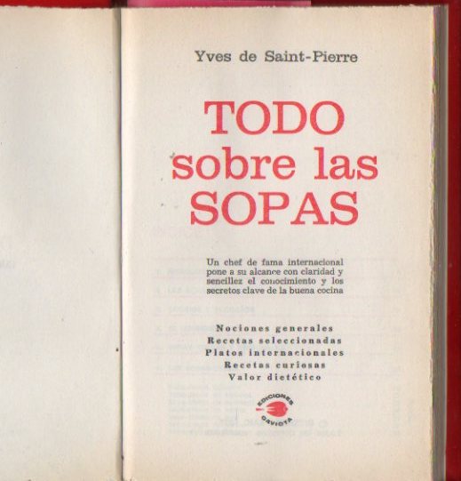 TODO SOBRE LAS SOPAS.