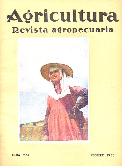 AGRICULTURA. Revista Agropecuaria. Publicacin Mensual Ilustrada. N 274.