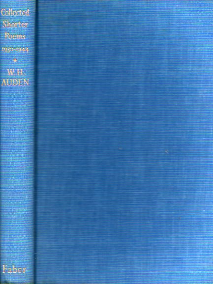COLLECTED SHORTER POEMS (1930-1944). 4 ed.