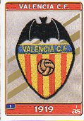 Cromos. LAS FICHAS DE LA LIGA. LIGA 2005. 1 / 1. VALENCIA C. F.