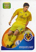 Cromos. LAS FICHAS DE LA LIGA. FICHAS LIGA 2006. Lamincards, 81. Juan Romn RIQUELME.