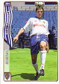 Cromos. LAS FICHAS DE LA LIGA. FICHAS 2005. 304. Agustn ARANZBAL Alkorta.