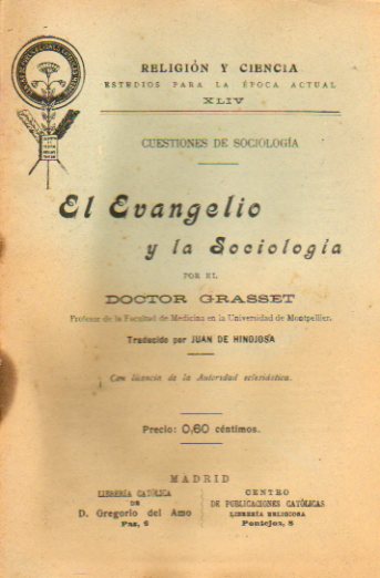 CUESTIONES SOCIOLGICAS: EL EVANGELIO Y LA SOCIOLOGA.