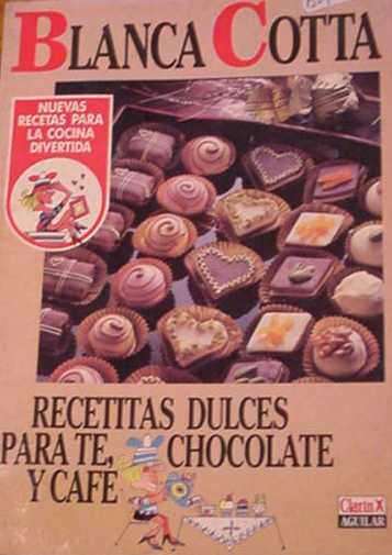 Recetitas dulces para te, chocolate y cafe