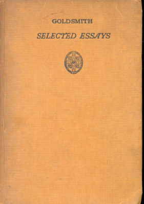 Goldsmith selected essays