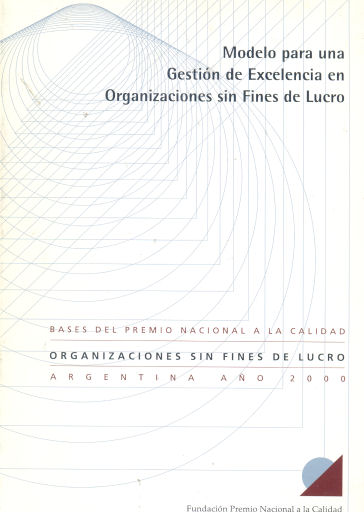 Modelo para una Gestin de Excelencia en Organizaciones sin Fines de Lucro