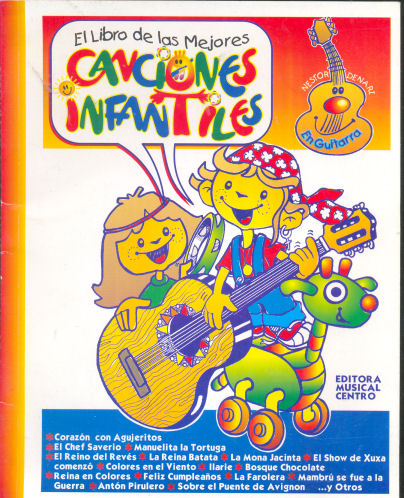 El libro de las mejores canciones infantiles (en guitarra)