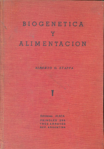 Biogentica y alimentacin