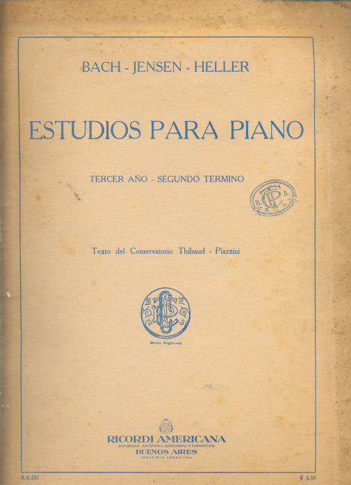 Estudios para piano - 3 Ao