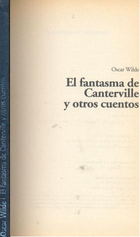 El fantasma de Canterville y otros cuentos