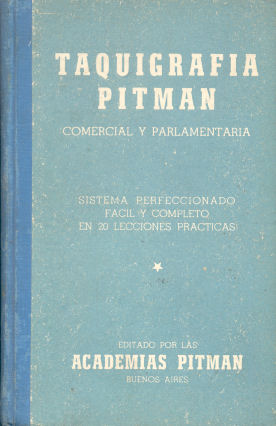 Taquigrafa Pitman - Comercial y parlamentaria