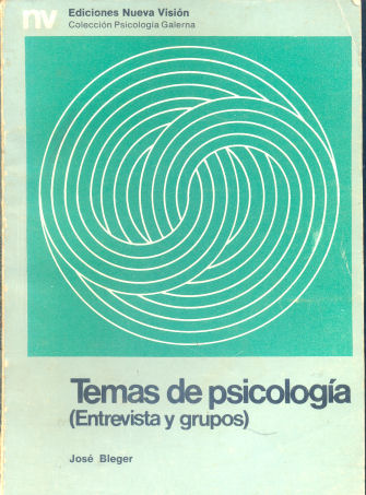 Temas de psicologia (entrevista y grupos)