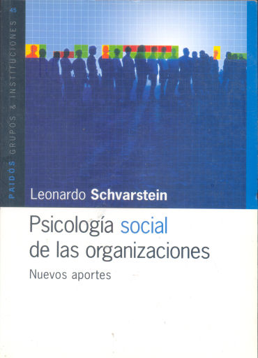 Psicologa social de las organizaciones