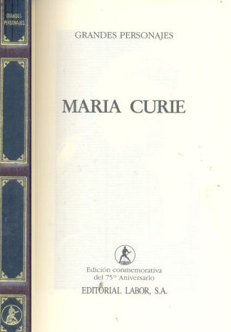 Maria Curie