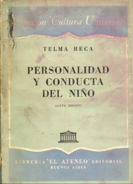 Personalidad y conducta del nio