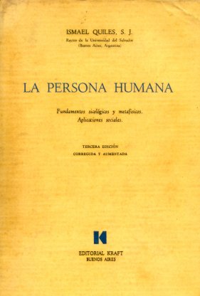 La persona humana