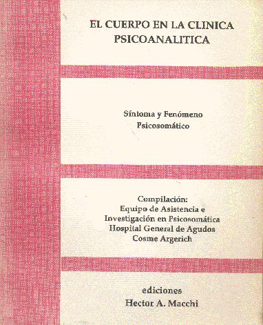 El cuerpo en la clinica psicoanalitica