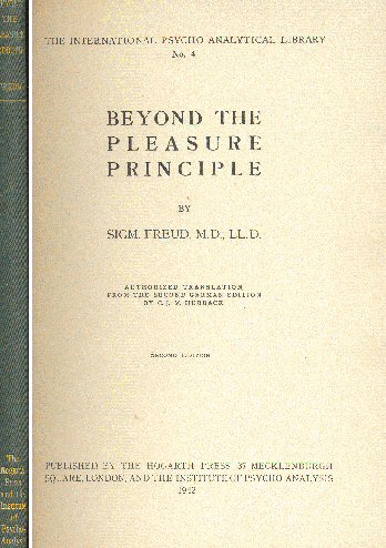Beyond the pleasure principle