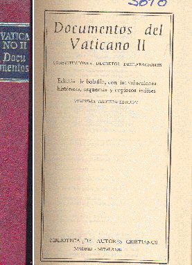 Documentos del Vaticano II