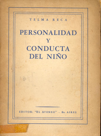 Personalidad y conducta del nio