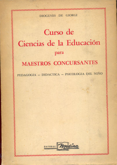 Curso de Ciencias de la Educacin para Maestros Concursantes