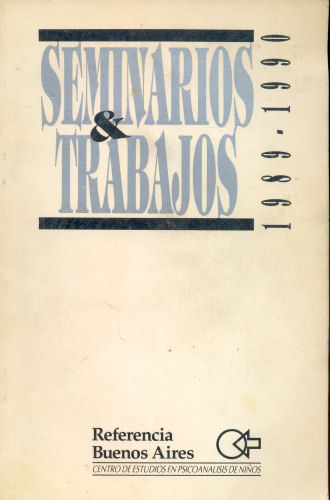 Seminarios y trabajos 1989 - 1990