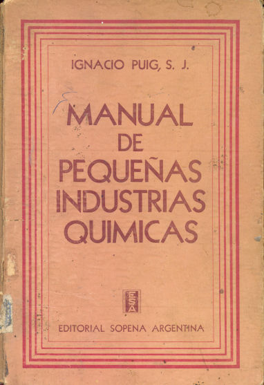 Manual de pequeas industrias quimicas