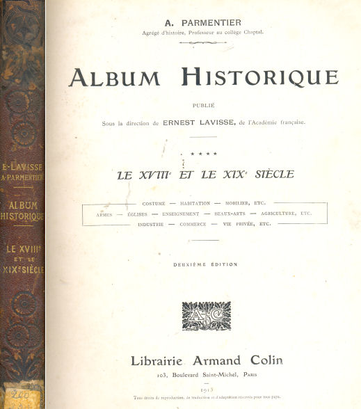 Album-Historique - Le XVIII et le XIX sicle - Tomo IV