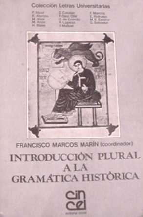 Introduccion plural a la gramatica historica