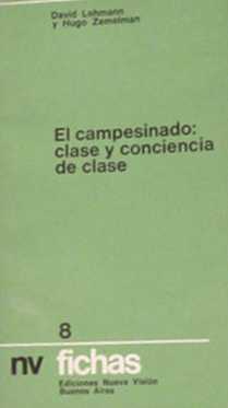 El campesinado: Clase y conciencia de clase