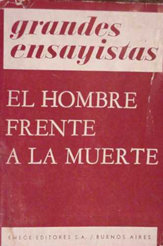 El hombre frente a la muerte