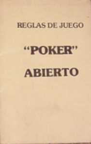 Poker abierto