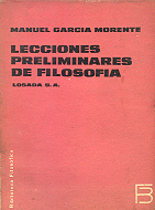 Lecciones preliminares de filosofia