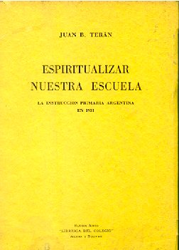 Espiritualizar nuestra escuela