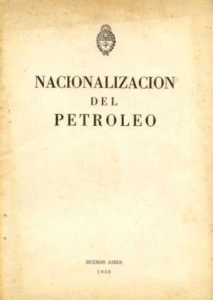 Nacionalizacion del petroleo