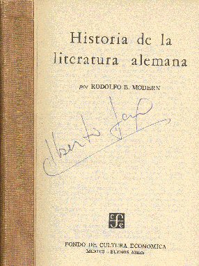 Historia de la literatura alemana