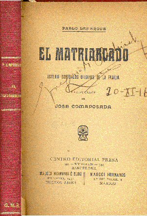 El matriarcado