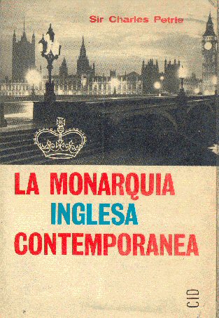 La monarquia inglesa contemporanea