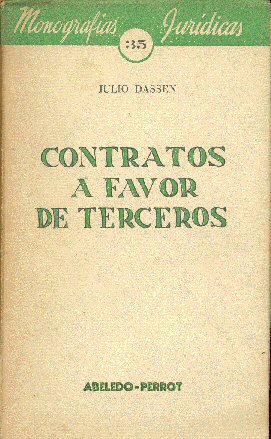 Contratos a favor de terceros