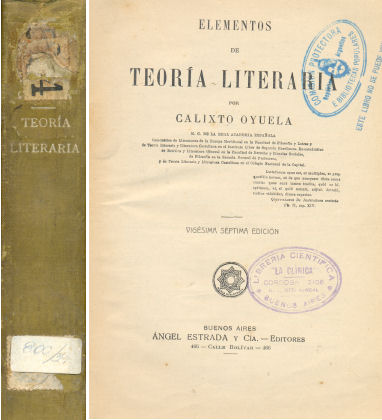 Elementos de teora literaria