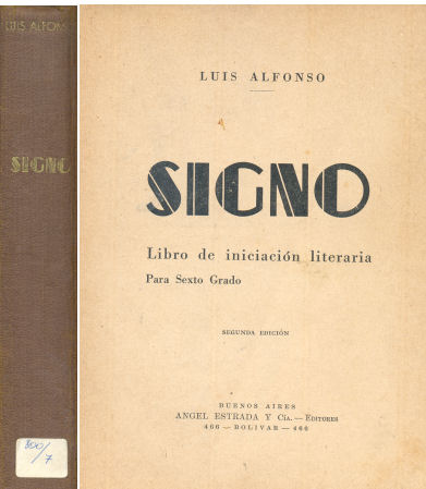 Signo - Libro de iniciacin literaria